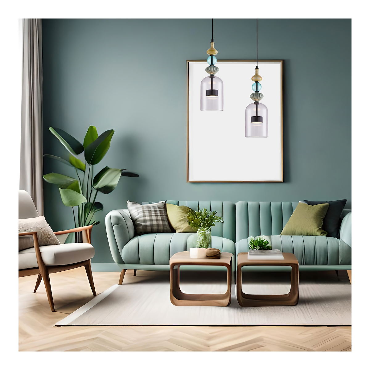 MiLagro MILML0360 - lampa ARTE LED czarna efektowne oświetlenie