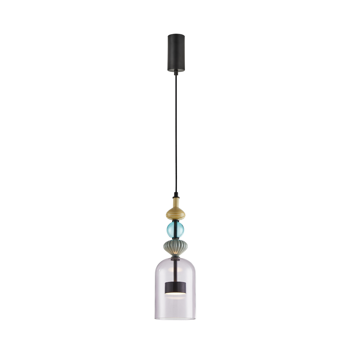 MiLagro MILML0360 - lampa ARTE LED czarna efektowne oświetlenie