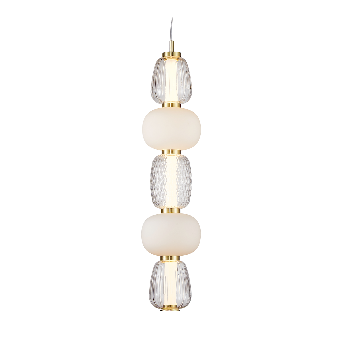 MiLagro Lampa wisząca CARO GOLD 40W LED ML0361