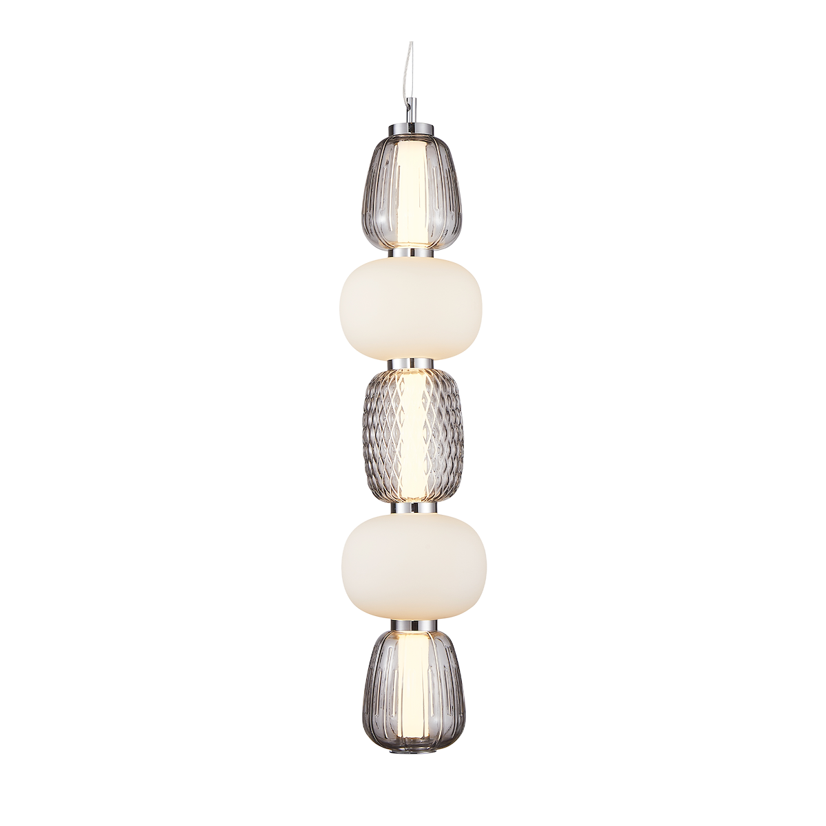 MiLagro Lampa wisząca CARO SMOKED 40W LED ML0362