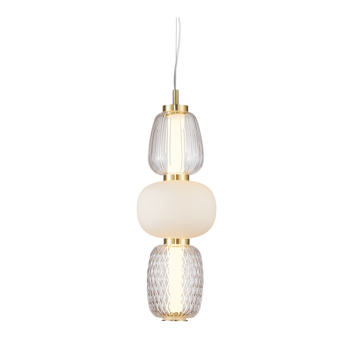 MiLagro MILML0363 - lampa CARO GOLD 28W premium oświetlenie