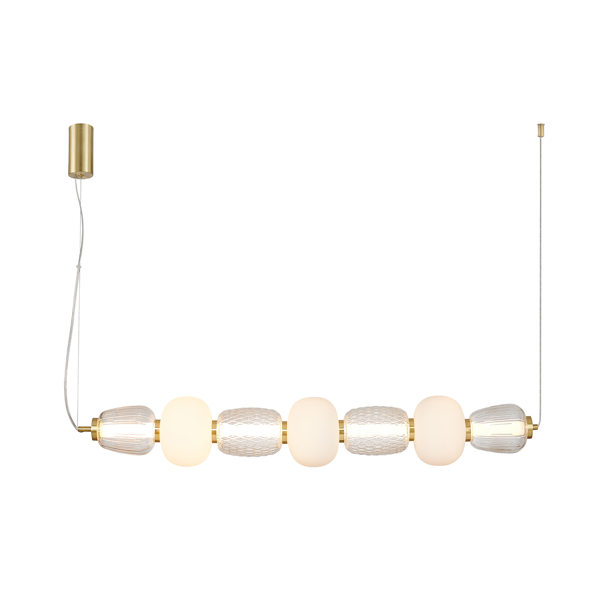 MiLagro Lampa wisząca CARO GOLD 42W LED ML0365