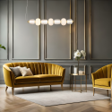 MiLagro Lampa wisząca CARO GOLD 42W LED ML0365