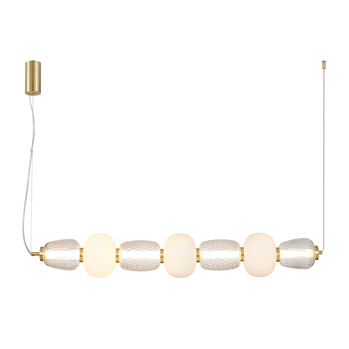 MiLagro Lampa wisząca CARO GOLD 42W LED ML0365