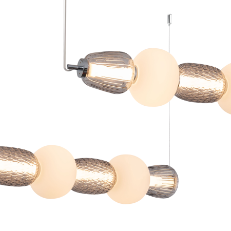 MiLagro Lampa wisząca CARO SMOKED 42W LED ML0366