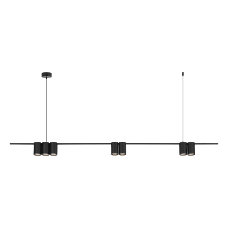 MiLagro MILML0370 - GENESIS BLACK 7xGU10 światło podkreślające charak