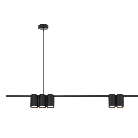 MiLagro MILML0370 - GENESIS BLACK 7xGU10 światło podkreślające charak