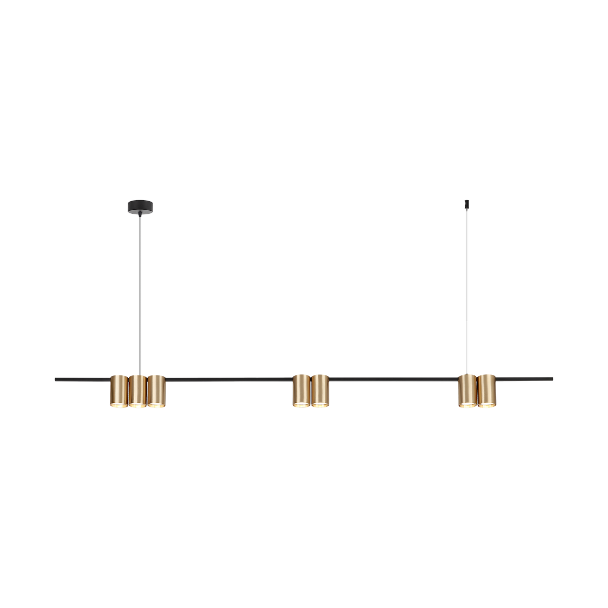 MiLagro MILML0372 - GENESIS BLACK GOLD designerskie lampy LED