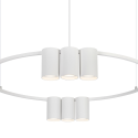 MiLagro MILML0374 - GENESIS WHITE 10xGU10 oświetlenie klasy premium