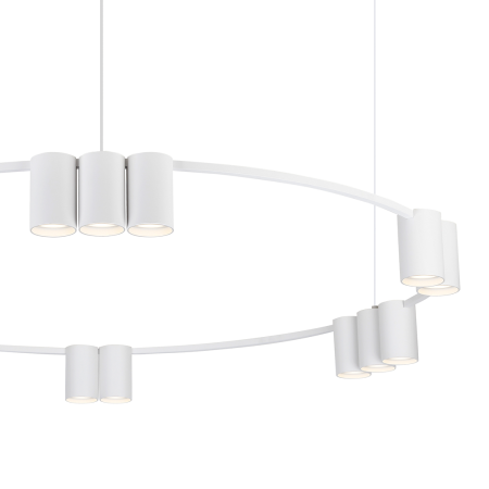 MiLagro MILML0377 - GENESIS WHITE 15xGU10 unikalne oświetlenie