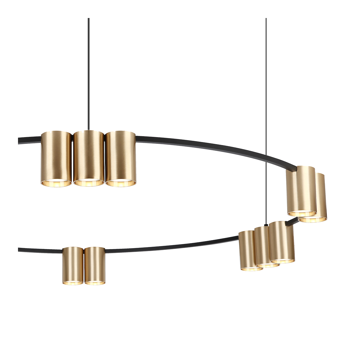 MiLagro MILML0378 - GENESIS BLACK GOLD designerskie oświetlenie