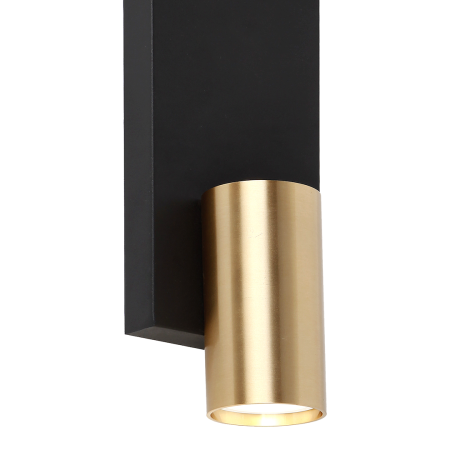 MiLagro MILML0379 - GENESIS WALL BLACK GOLD stylowe oświetlenie