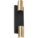 MiLagro MILML0380 - GENESIS WALL BLACK GOLD ekskluzywne oświetlenie