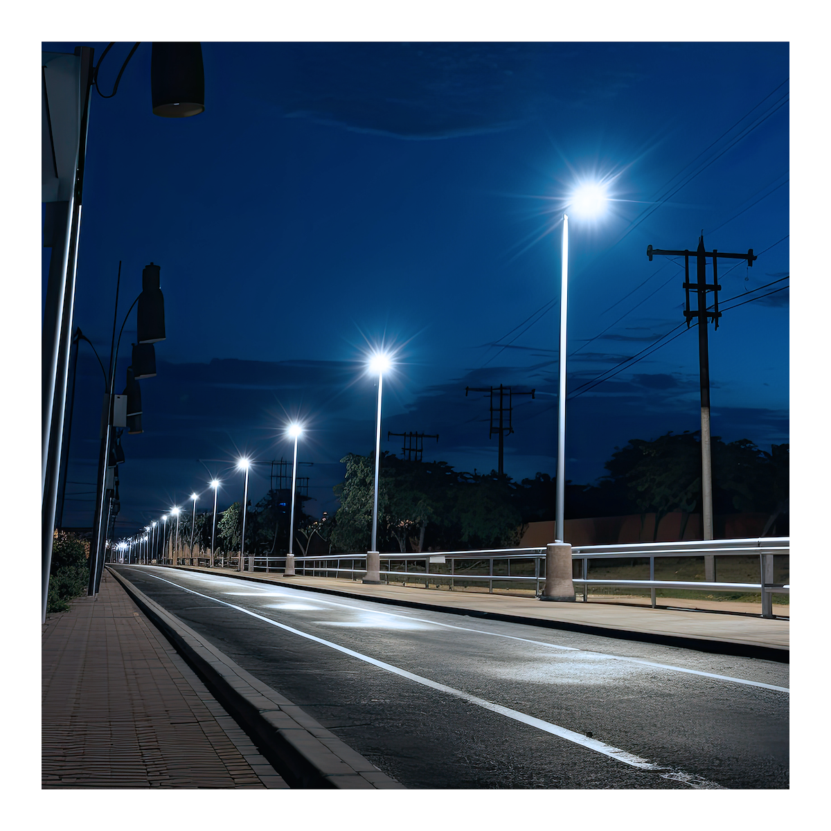 MiLagro EKO0545 - Latarnia Solarna KERS 50W premium oświetlenie