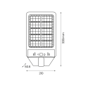 MiLagro EKO0546 - Latarnia Solarna KERS 200W nietuzinkowe oświetlenie