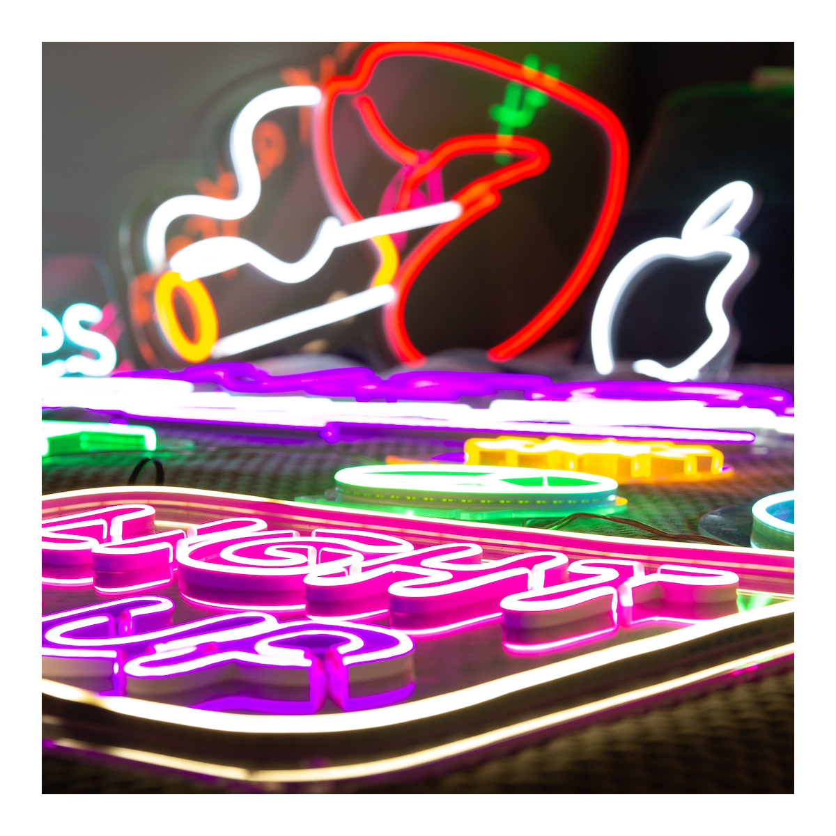 MiLagro EKF0566 - NEON EKO-FLEX Czerwony klimatyczne oświetlenie