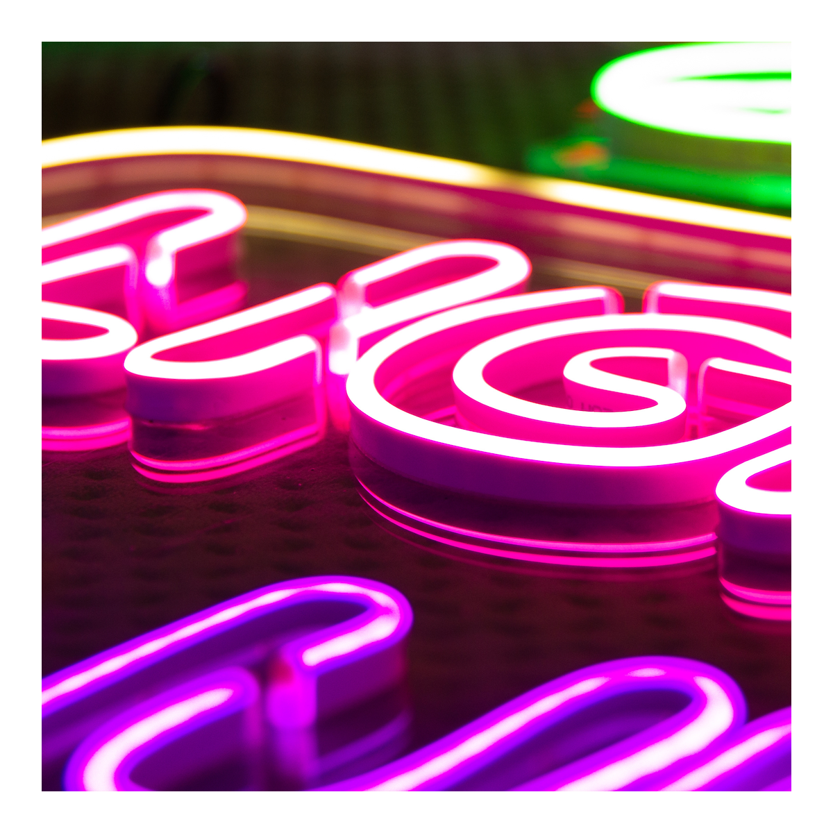 MiLagro EKF0570 - NEON EKO-FLEX Różowy niepowtarzalne oświetlenie wnę