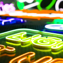 MiLagro EKF0572 - NEON EKO-FLEX Żółty nowoczesne lampy do wnętrz