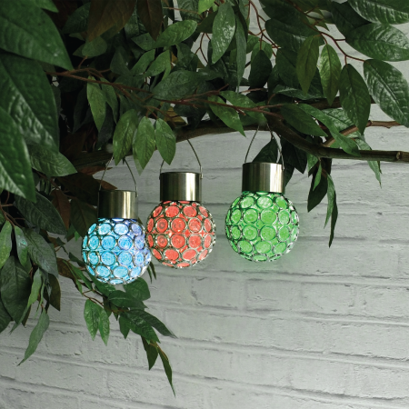 MiLagro EKO0585 - Lampa Solarna Ring RGB oryginalne źródło światła