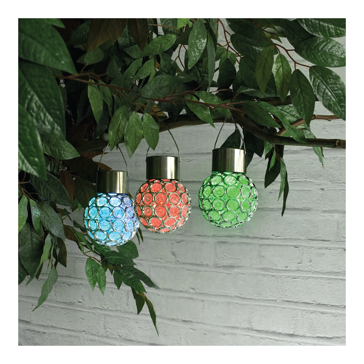 MiLagro EKO0585 - Lampa Solarna Ring RGB oryginalne źródło światła