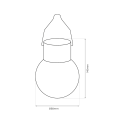 MiLagro EKO0585 - Lampa Solarna Ring RGB oryginalne źródło światła