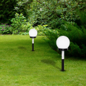 MiLagro EKO0595 - Lampka ogrodowa solarna kulka nowoczesne lampy do w