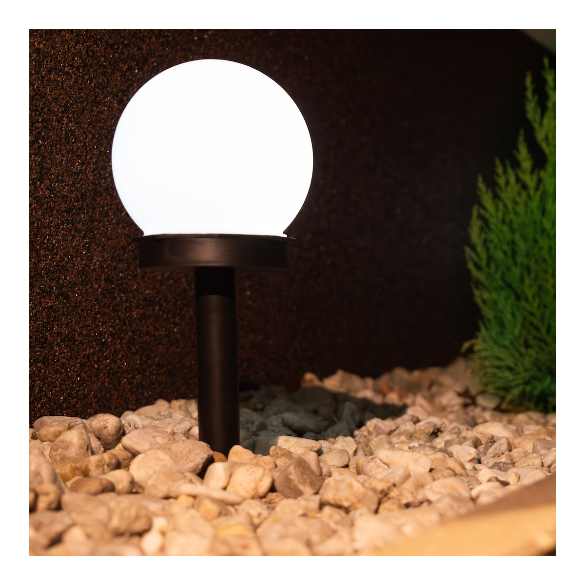MiLagro EKO0595 - Lampka ogrodowa solarna kulka nowoczesne lampy do w