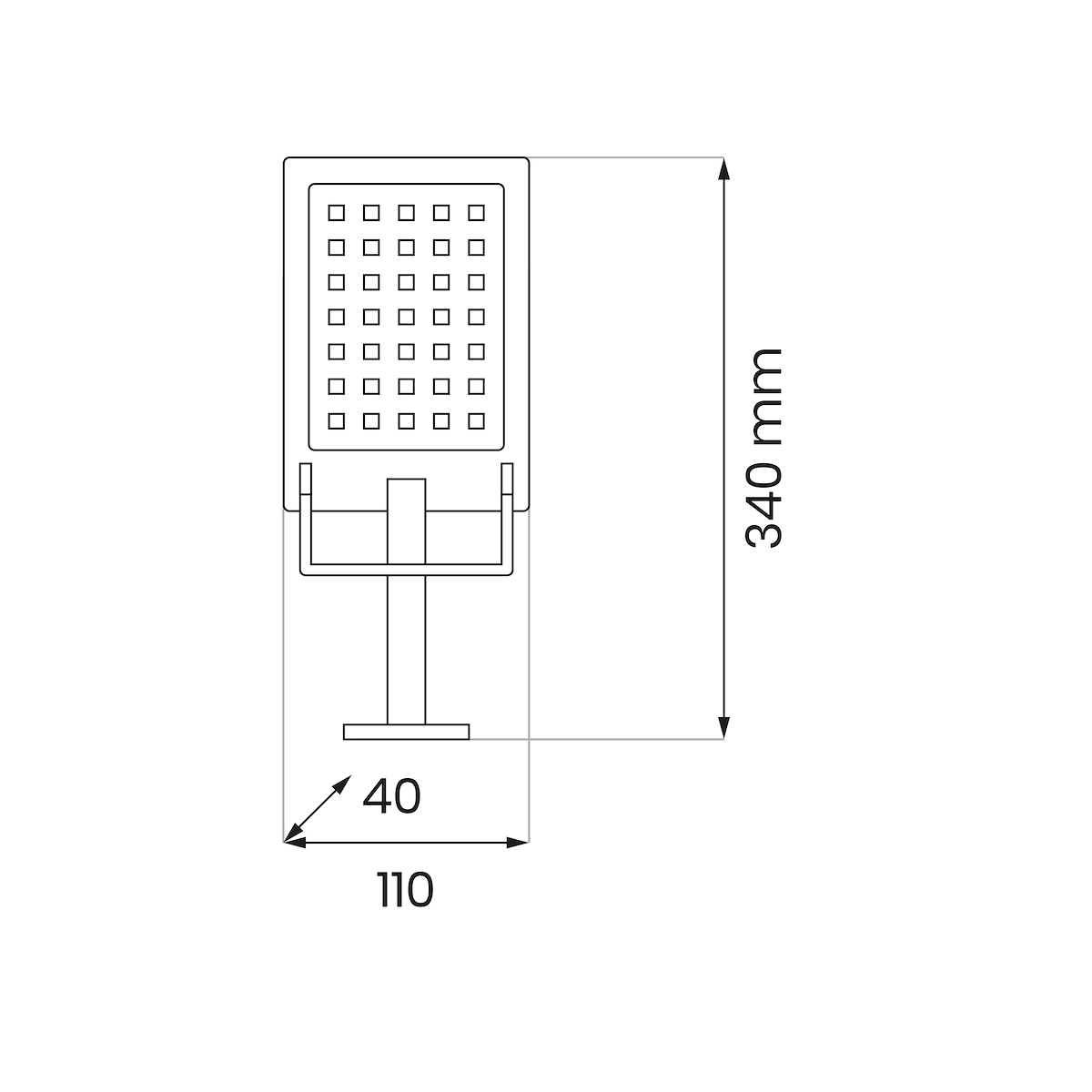MiLagro EKO0615 - Lampa Solarna Adik 500LM wyjątkowe oświetlenie
