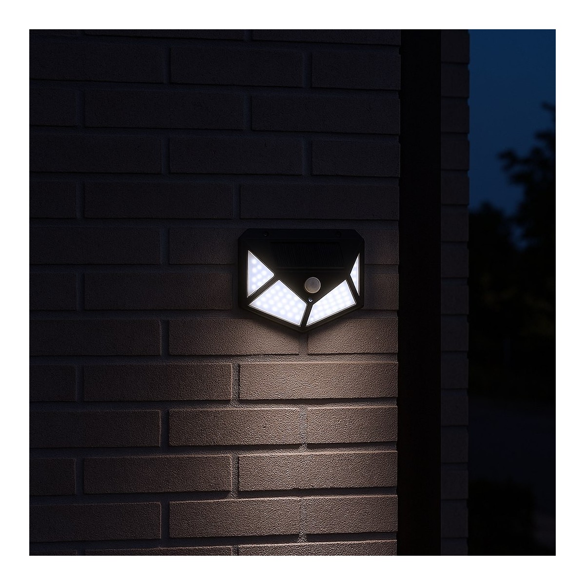 MiLagro EKO0617 - Lampa Solarna Batman 4000K designerskie oświetlenie