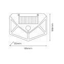 MiLagro EKO0617 - Lampa Solarna Batman 4000K designerskie oświetlenie