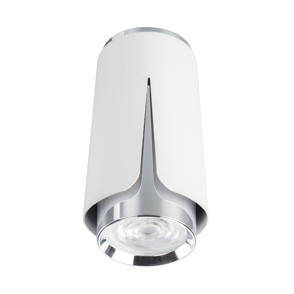 MiLagro Flower Chrome Downlight 1xGU10 Biały ML0270