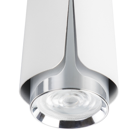 MiLagro Flower Chrome Downlight 1xGU10 Biały ML0270