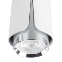 MiLagro Flower Chrome Downlight 1xGU10 Biały ML0270