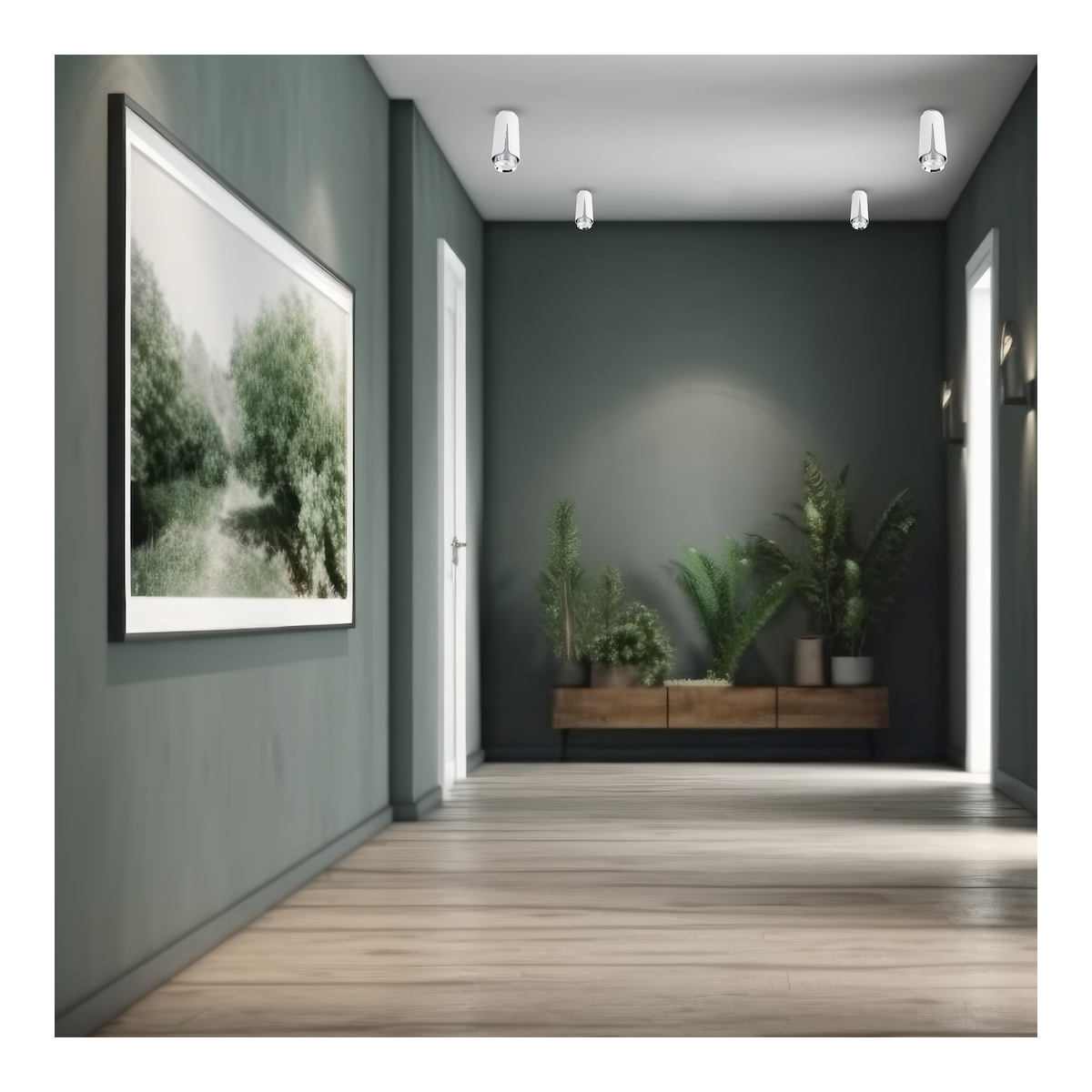 MiLagro ML0270 - Flower Chrome Downlight premium oświetlenie