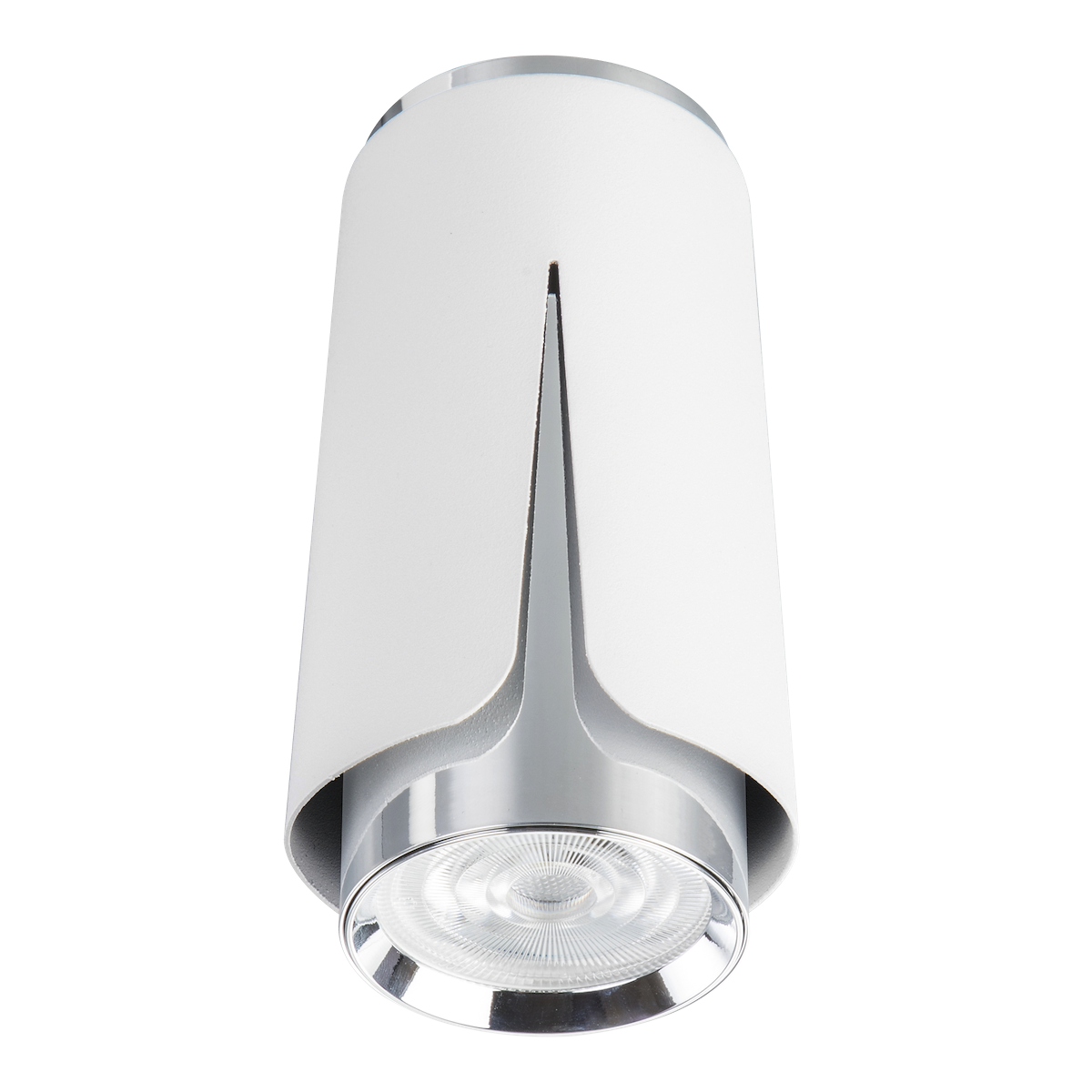 MiLagro Flower Chrome Downlight 1xGU10 Biały ML0270