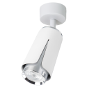 MiLagro Flower Chrome Spot 1xGU10 Biały ML0272