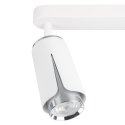 MiLagro Flower Chrome Spot 2xGU10 Biały ML0273