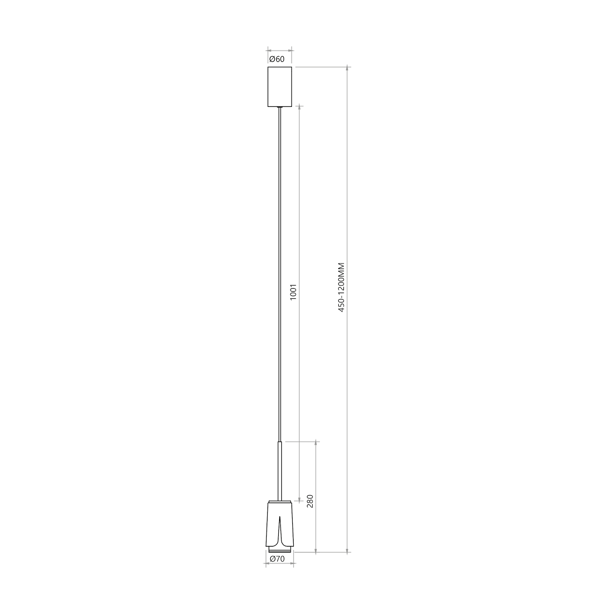 MiLagro FLOWER BLACK GOLD LAMPA WISZĄCA 1xGU10 ML0267