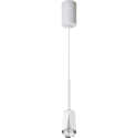 MiLagro Flower Chrome Lampa Wisząca 1xGU10 Biały ML0275