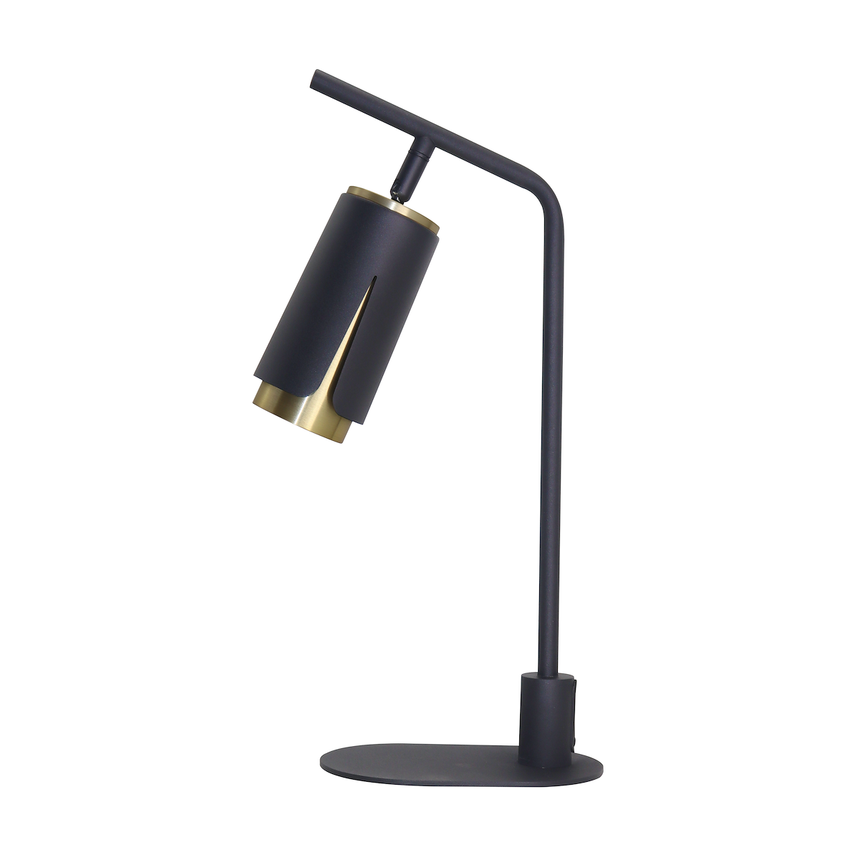 MiLagro ML0268 - Flower Black Gold Lampka Gabinetowa dekoracyjne oświ