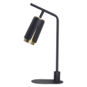 MiLagro ML0268 - Flower Black Gold Lampka Gabinetowa dekoracyjne oświ