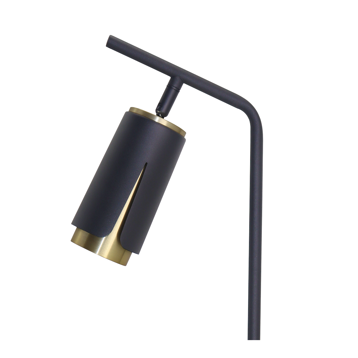 MiLagro ML0268 - Flower Black Gold Lampka Gabinetowa dekoracyjne oświ