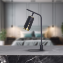 MiLagro ML0268 - Flower Black Gold Lampka Gabinetowa dekoracyjne oświ