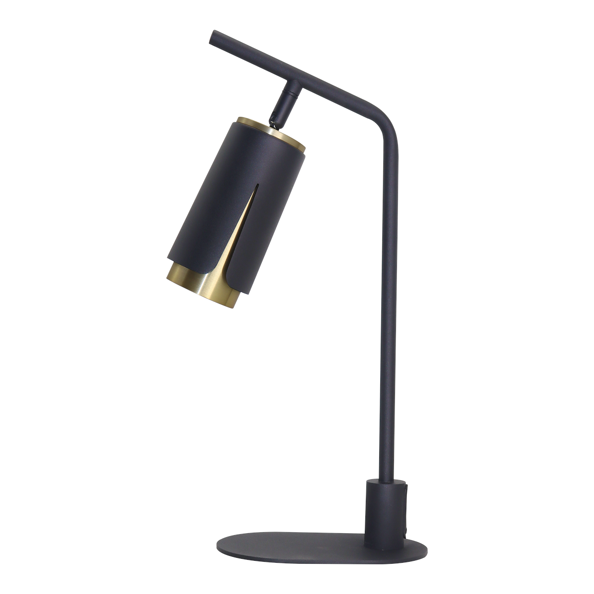 MiLagro ML0268 - Flower Black Gold Lampka Gabinetowa dekoracyjne oświ