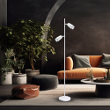MiLagro ML0277 - Flower Chrome Lampa Podłogowa światło podkreślające