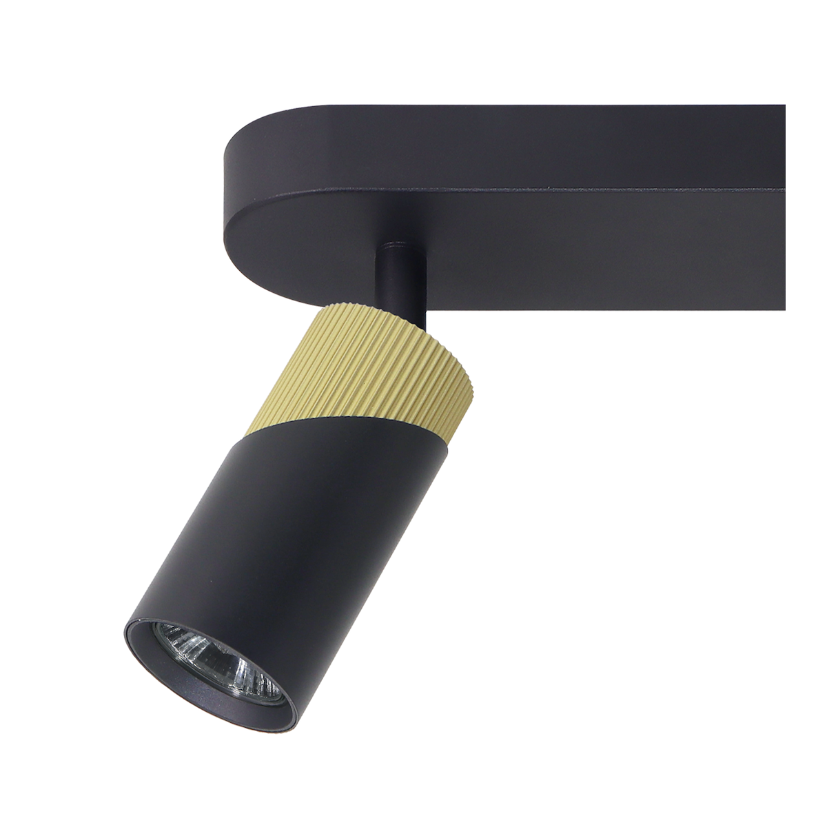 MiLagro ML0281 - Neo Black Gold Spot 2xGU10 wyjątkowy element aranżac