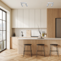 MiLagro ML0288 - Neo White Chrome Spot 2xGU10 efektowne oświetlenie