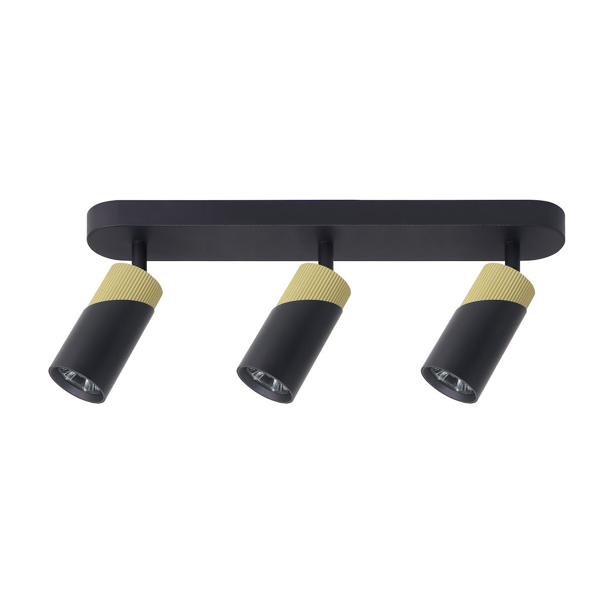 MiLagro ML0282 - Neo Black Gold Spot 3xGU10 wyjątkowe oświetlenie