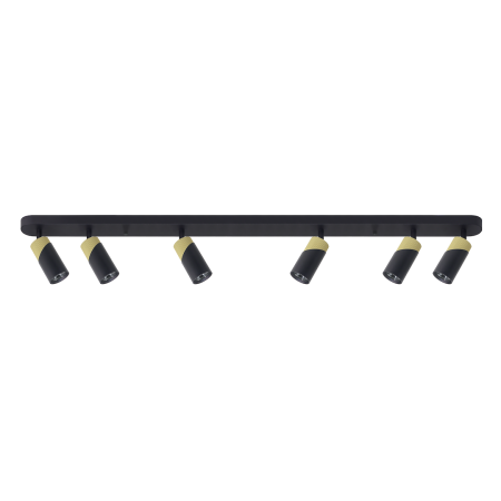MiLagro ML0283 - Neo Black Gold Spot 6xGU10 unikalne oświetlenie