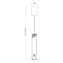 MiLagro ML0291 - Neo White Chrome Lampa Wisząca nietuzinkowe oświetle